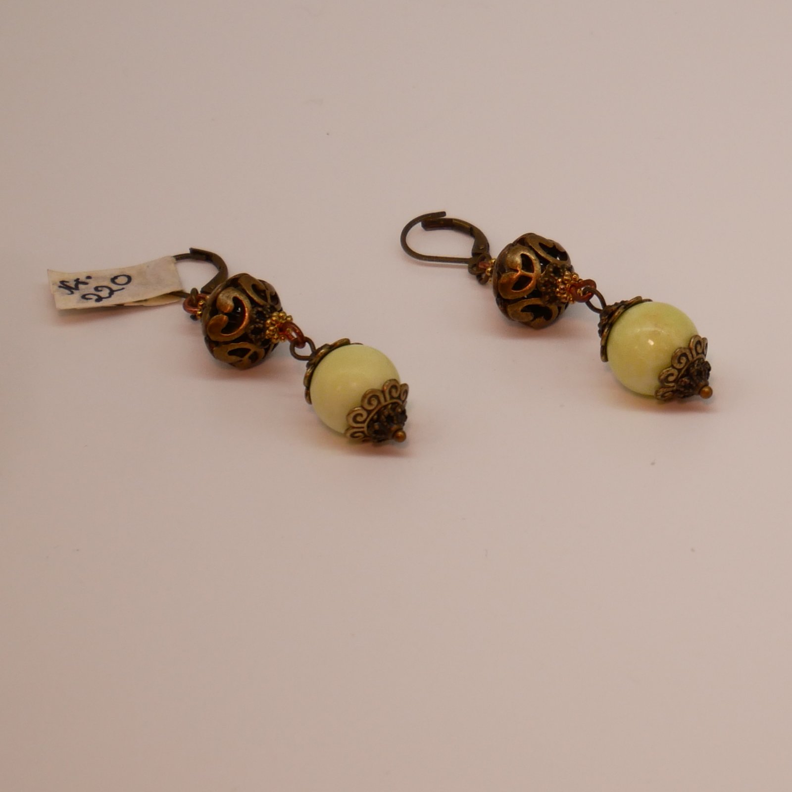 Ohrhänger Zitronen-Chrysopras – Bild 2